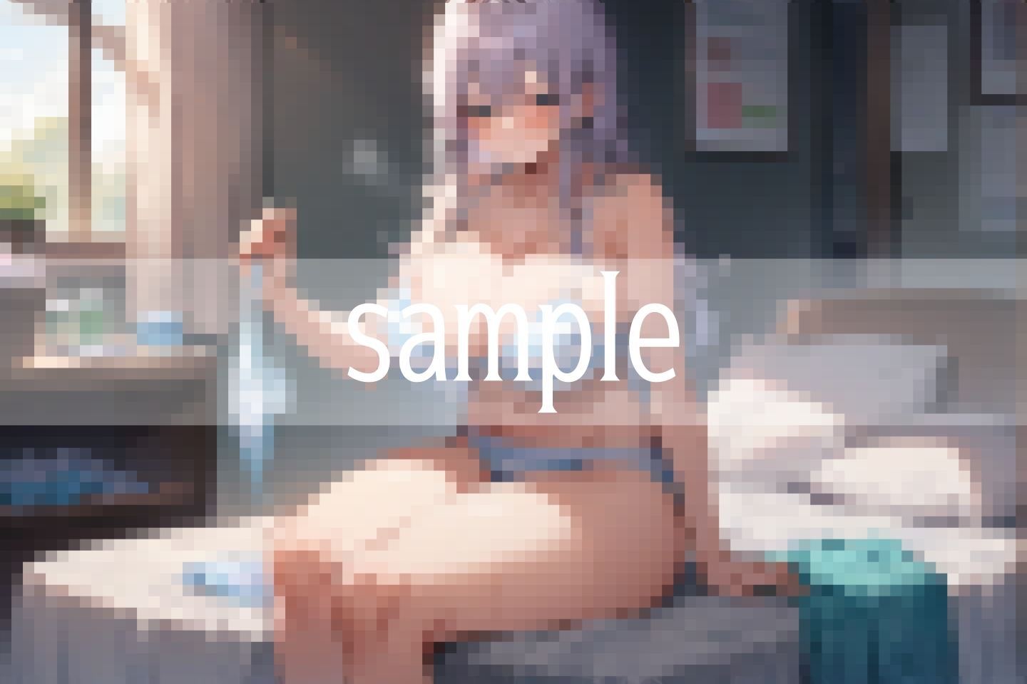 妹の育乳が止まらない...もっともっと成長して欲しい - サンプル画像 2