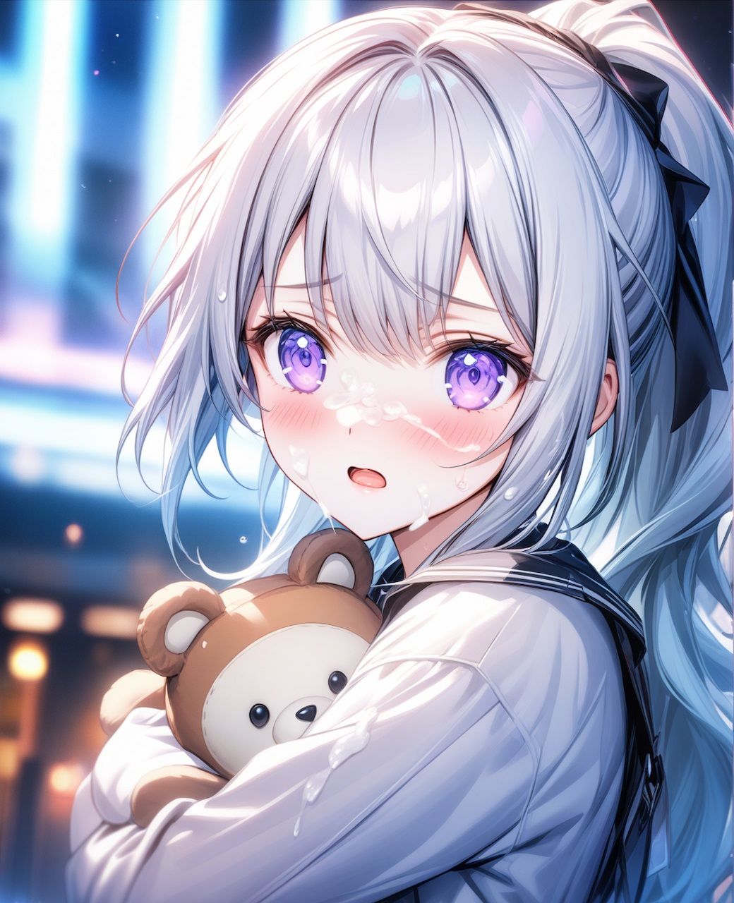 美少女羞恥 白濁デコレ・マ〇スクイーン・ホワ〇トバ〇ンダー（遊戯王） - サンプル画像 3