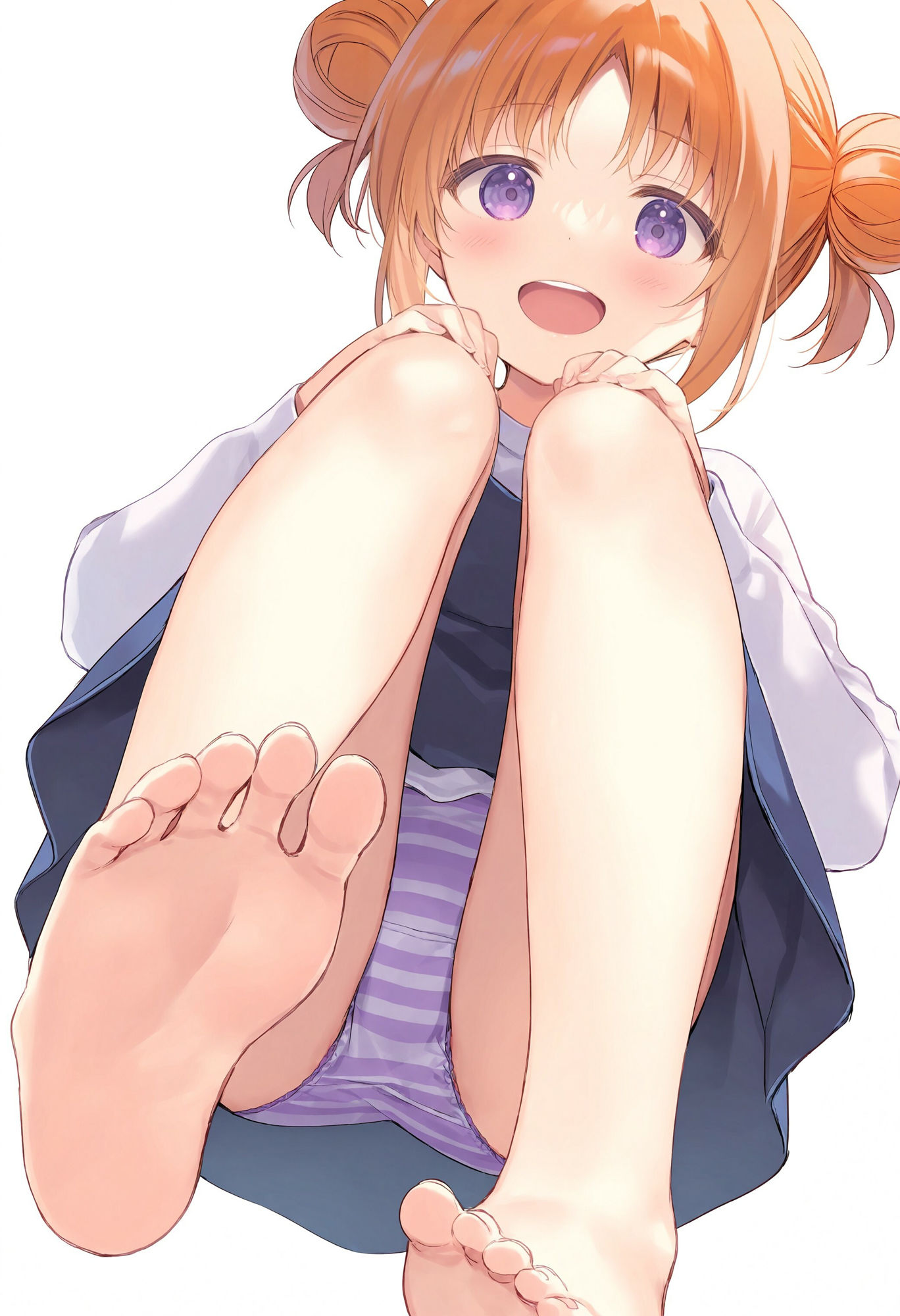 パンモロしている裸足少女 - サンプル画像 6