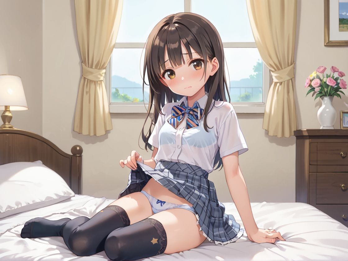 おしおき分からせ種付プレス つるぺた少女を調教 - サンプル画像 6