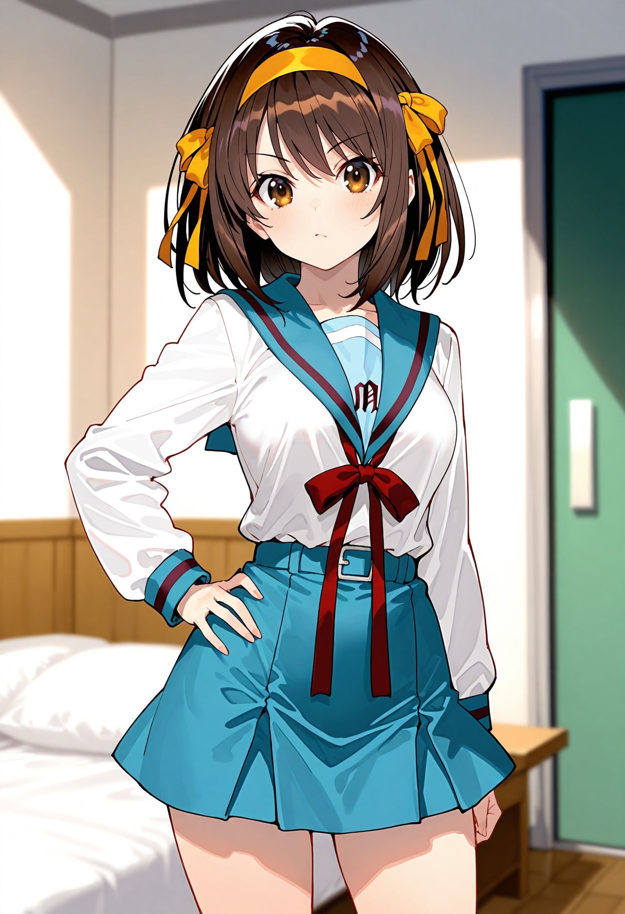 涼◯ハルヒの憂鬱 涼◯ハルヒ エロCG集 - サンプル画像 1