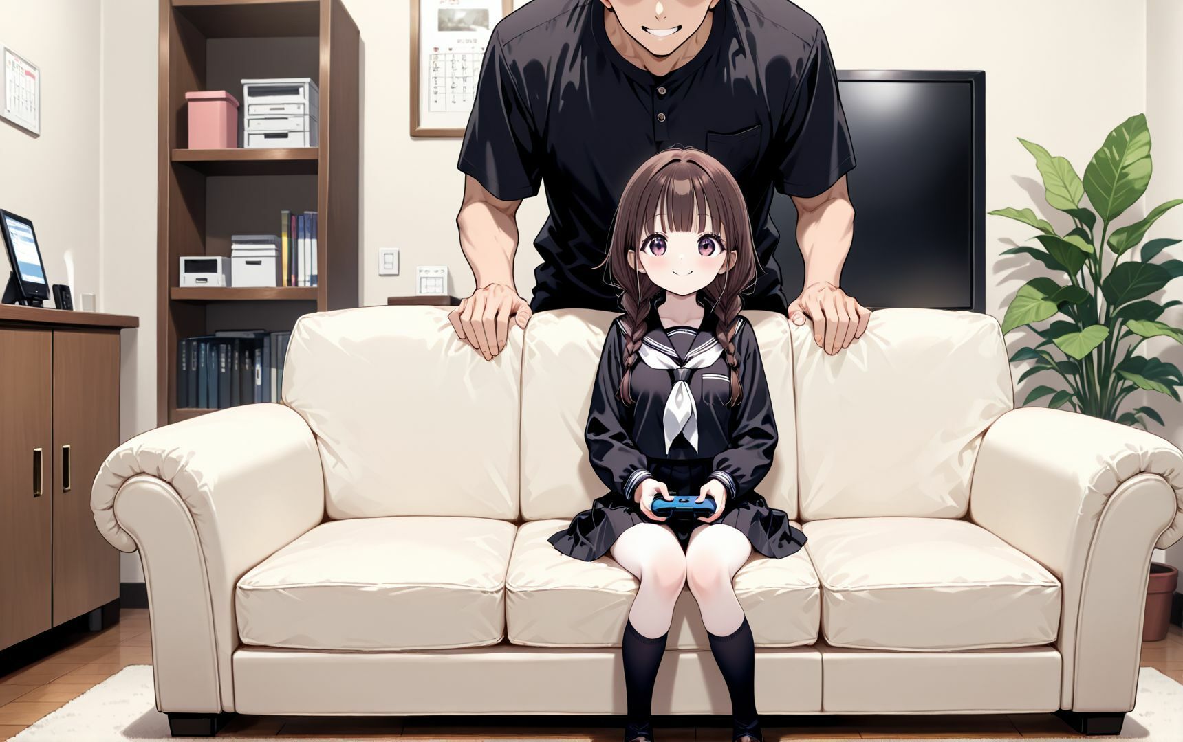 近所の仲のいい少女に大人の遊びを教えた件 - サンプル画像 1
