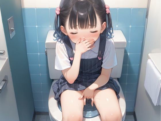 トイレでいけないことしちゃった話 - サンプル画像 2