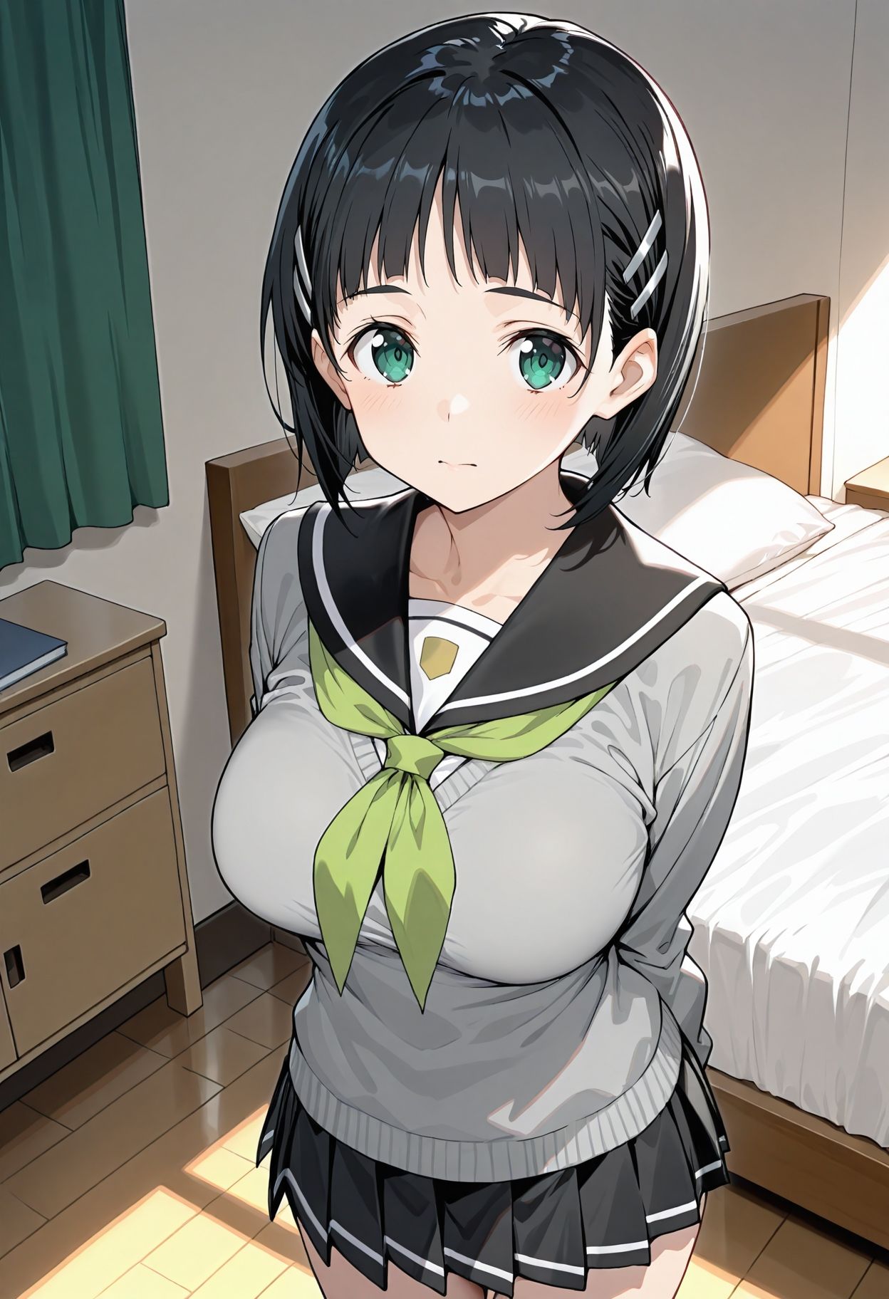 SA◯ 桐◯谷直葉 エロCG集 - サンプル画像 1