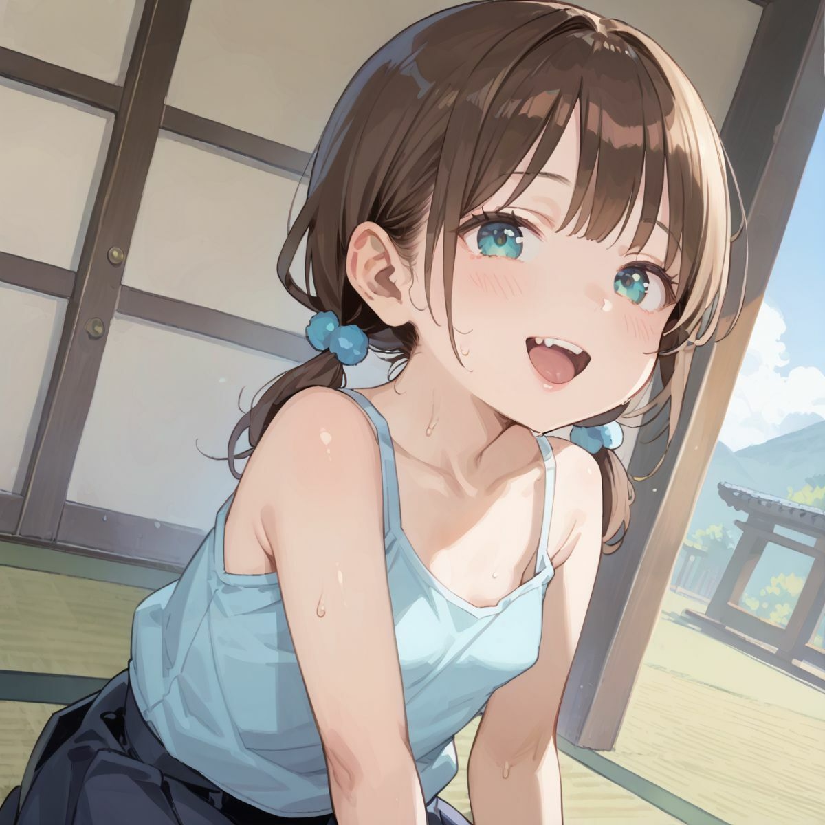 夏休みの自由研究に「動物の交尾」選んだつるぺた義妹のお手伝いをするために本番中出しえっちで実践授業をしてあげる01 - サンプル画像 10