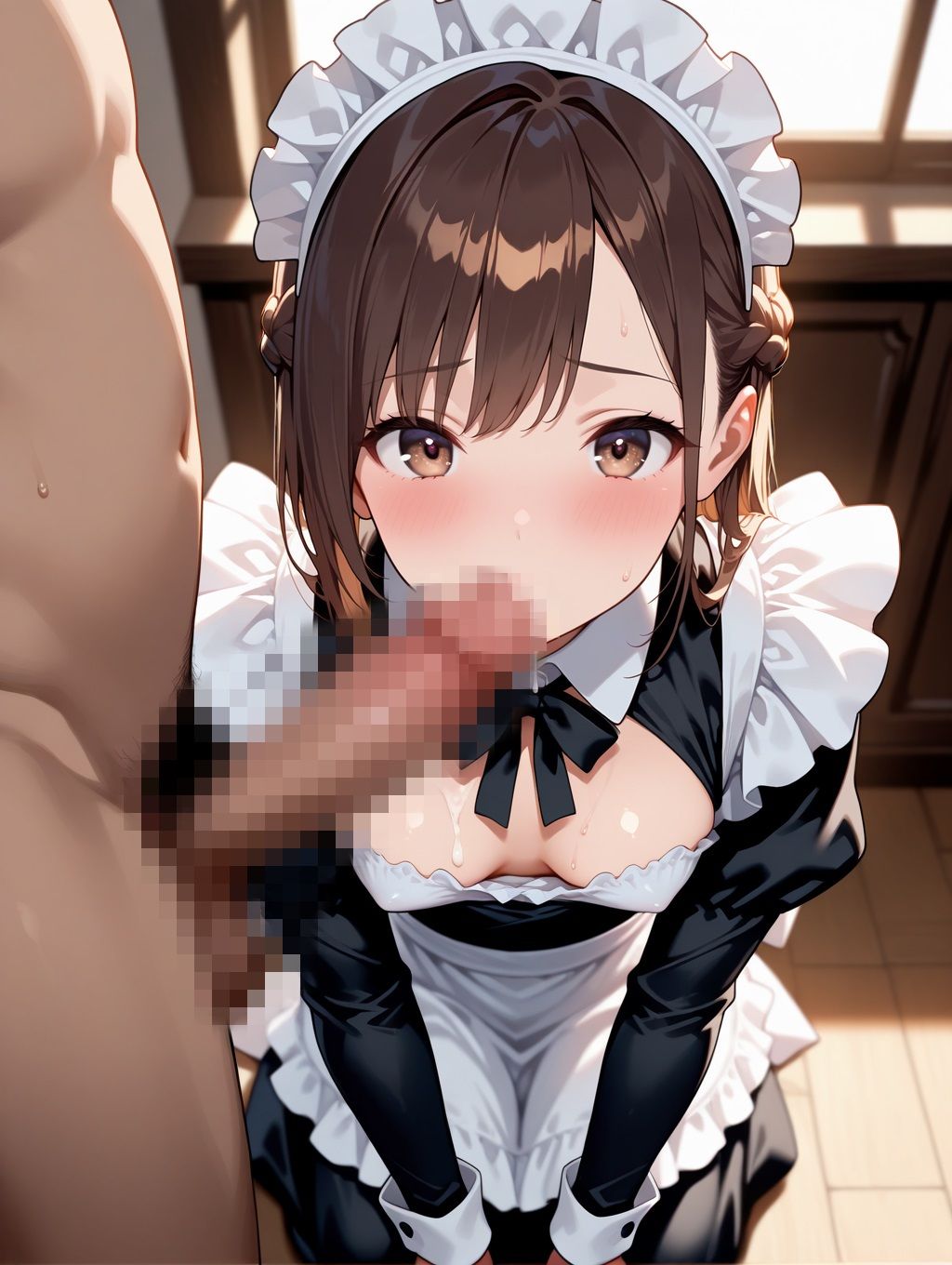 メイドカフェの中出し裏メニューを堪能してきた - サンプル画像 3