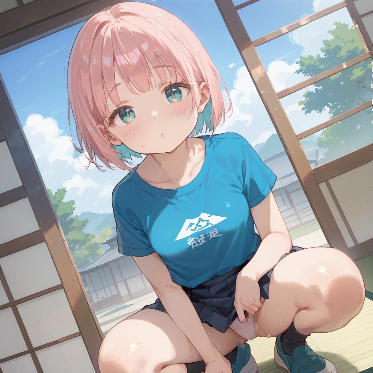 夏休みの自由研究に「動物の交尾」選んだつるぺた義妹のお手伝いをするために本番中出しえっちで実践授業をしてあげる02 - サンプル画像 9