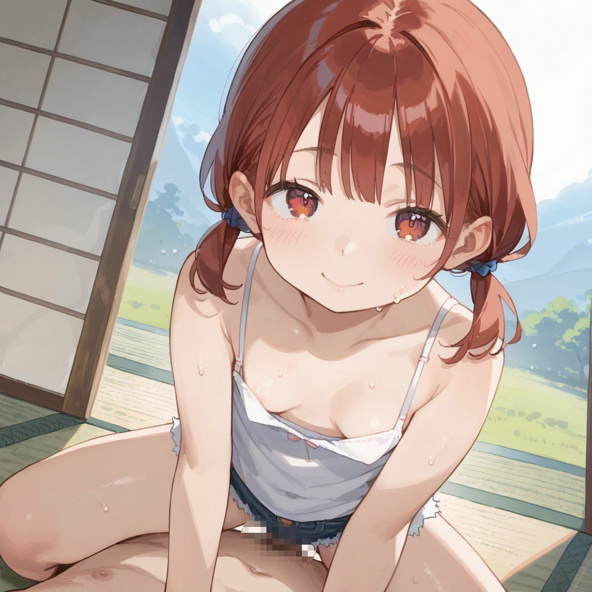 夏休みの自由研究に「動物の交尾」選んだつるぺた義妹のお手伝いをするために本番中出しえっちで実践授業をしてあげる03 - サンプル画像 5