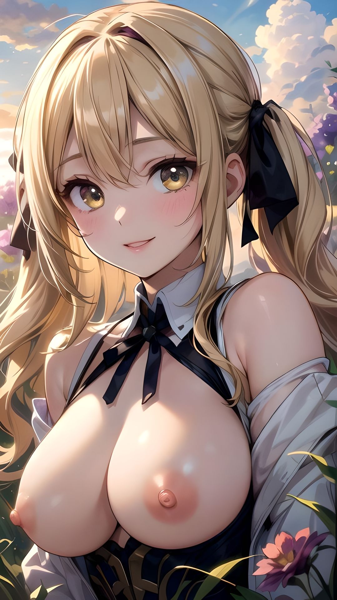 金髪ドレス×美少女 ― 魅惑のエロアートCG206枚！ - サンプル画像 5