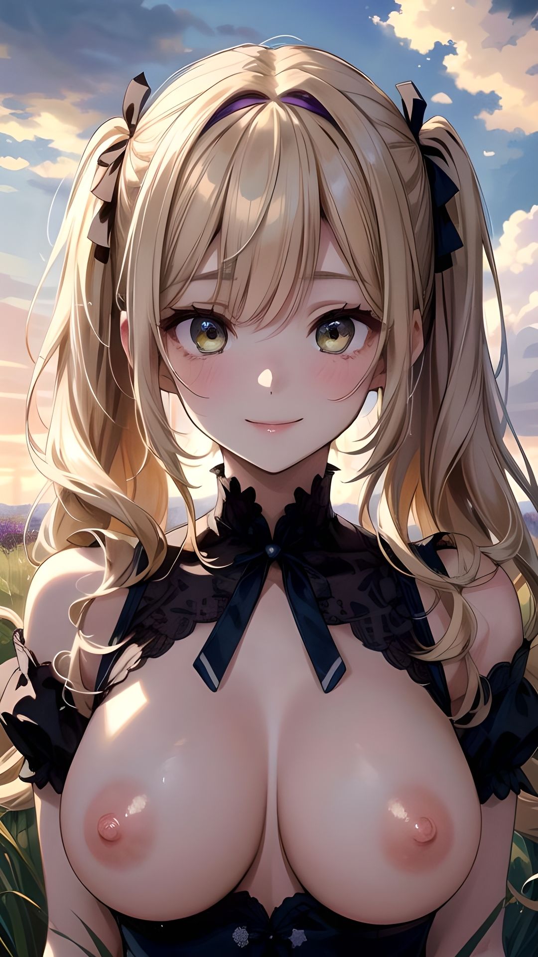 金髪ドレス×美少女 ― 魅惑のエロアートCG206枚！ - サンプル画像 6