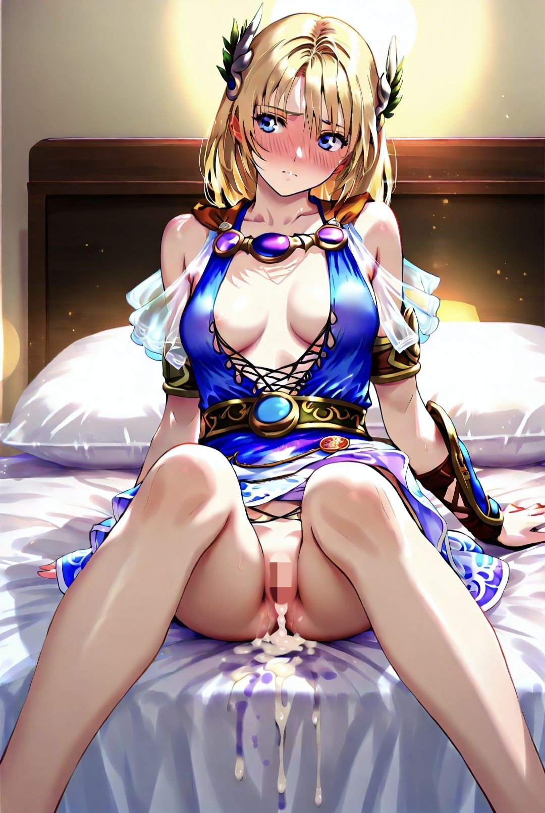格ゲーキャラ風コスプレイヤーとH - サンプル画像 9