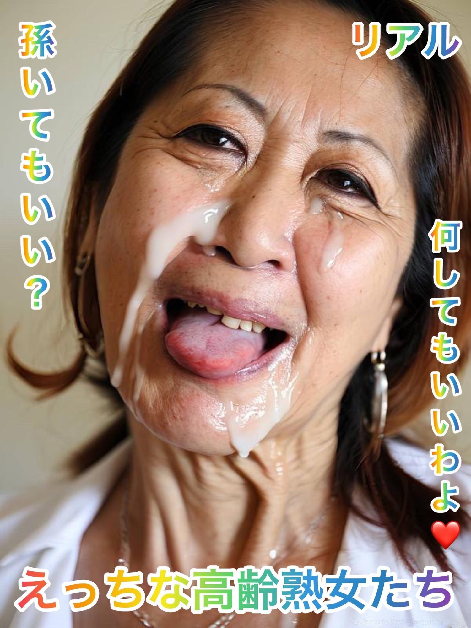 えっちな高齢熟女たち 1 - サンプル画像 5