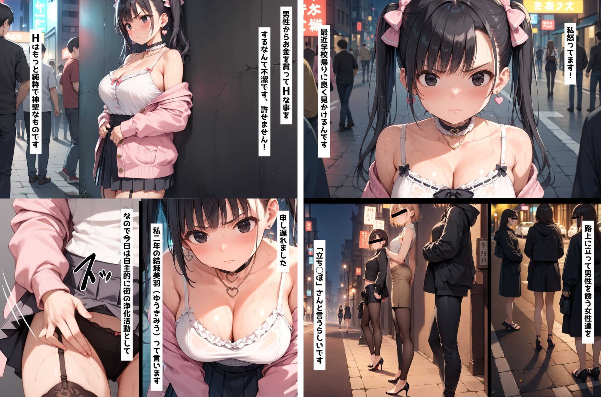 性教育学園X 総集編10【セリフ入有】立ち◯ぼ撲滅編＆新任女教師編 - サンプル画像 1