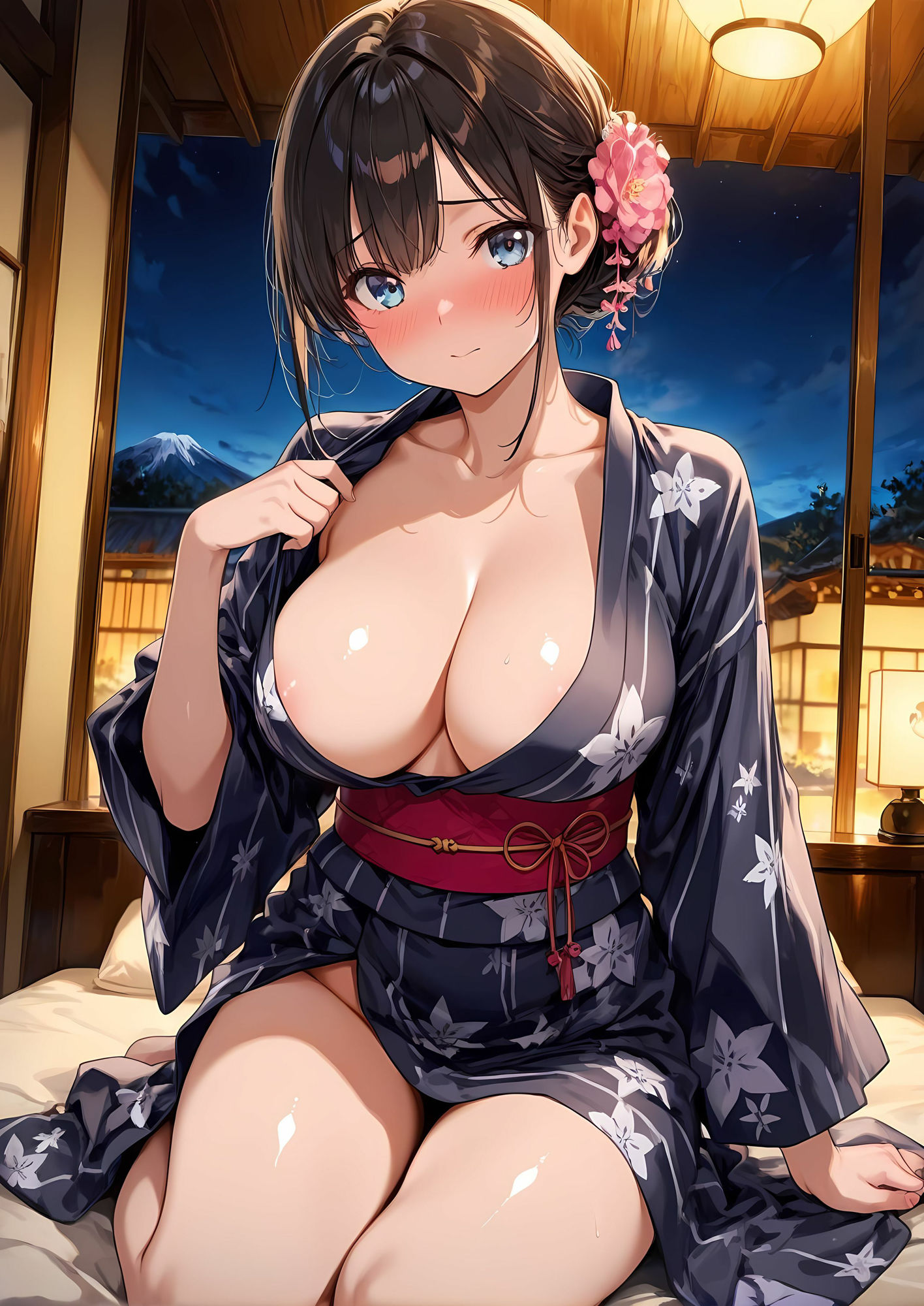 湯けむりご奉仕 〜仲居さんの秘密のおもてなし〜 - サンプル画像 2