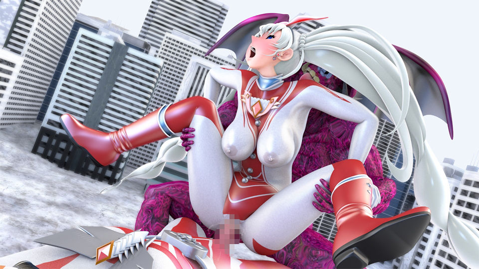 光の女神メロディナVSインキュバス星人・仲間の目の前で - サンプル画像 3