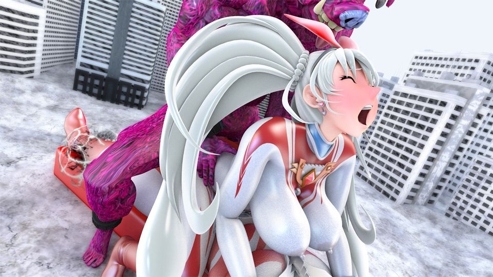 光の女神メロディナVSインキュバス星人・仲間の目の前で - サンプル画像 4