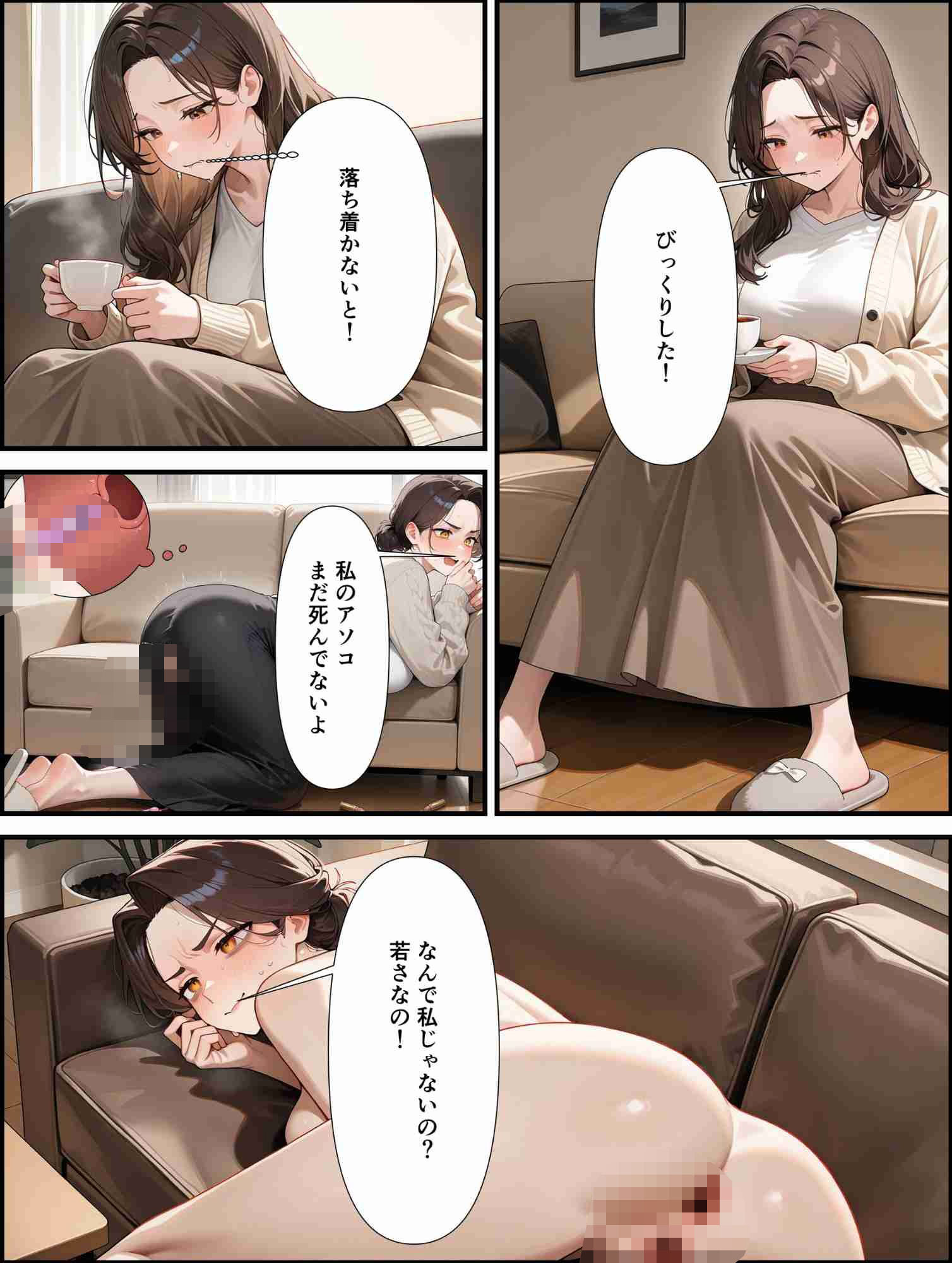 未亡人の誘惑  僕の生徒は誰？未亡人なのか娘なのか？ - サンプル画像 5