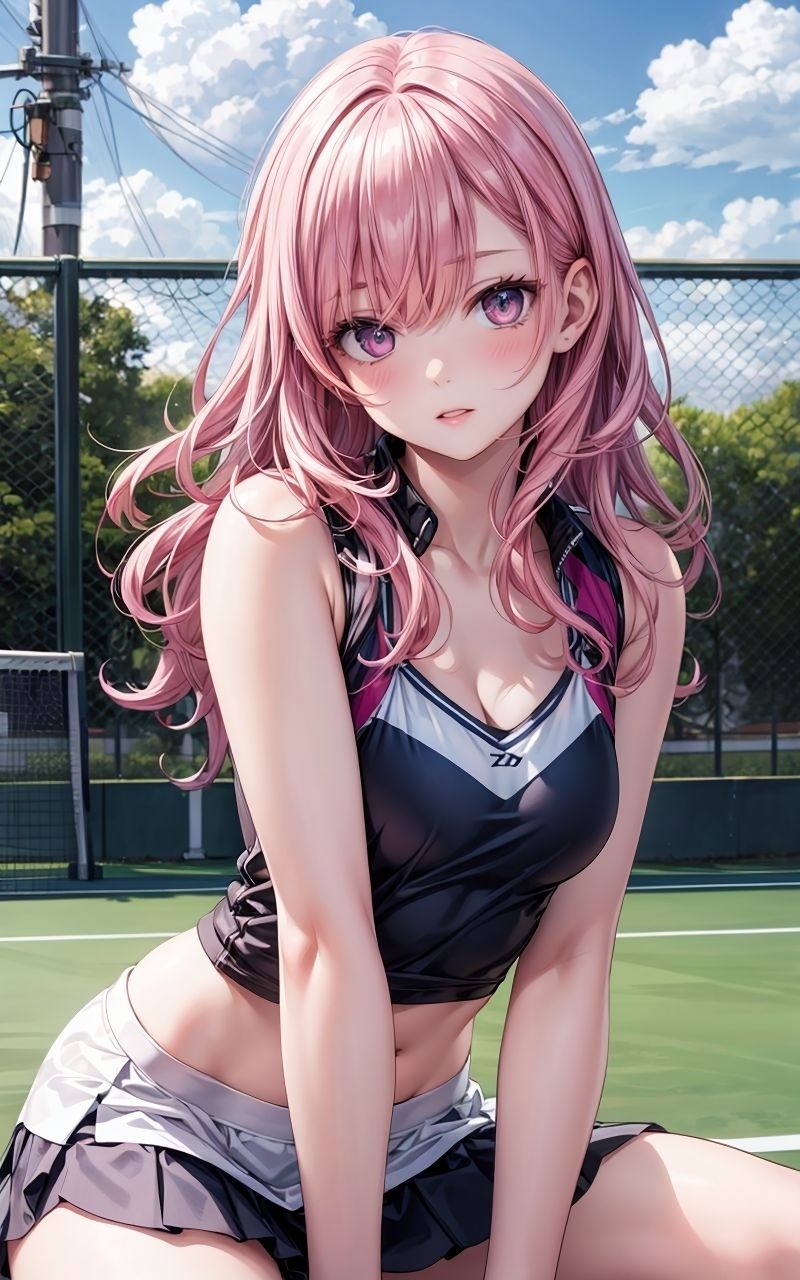 グラビア＆裏画像 JKアイドル 小川さや 緑制服バージョン - サンプル画像 1