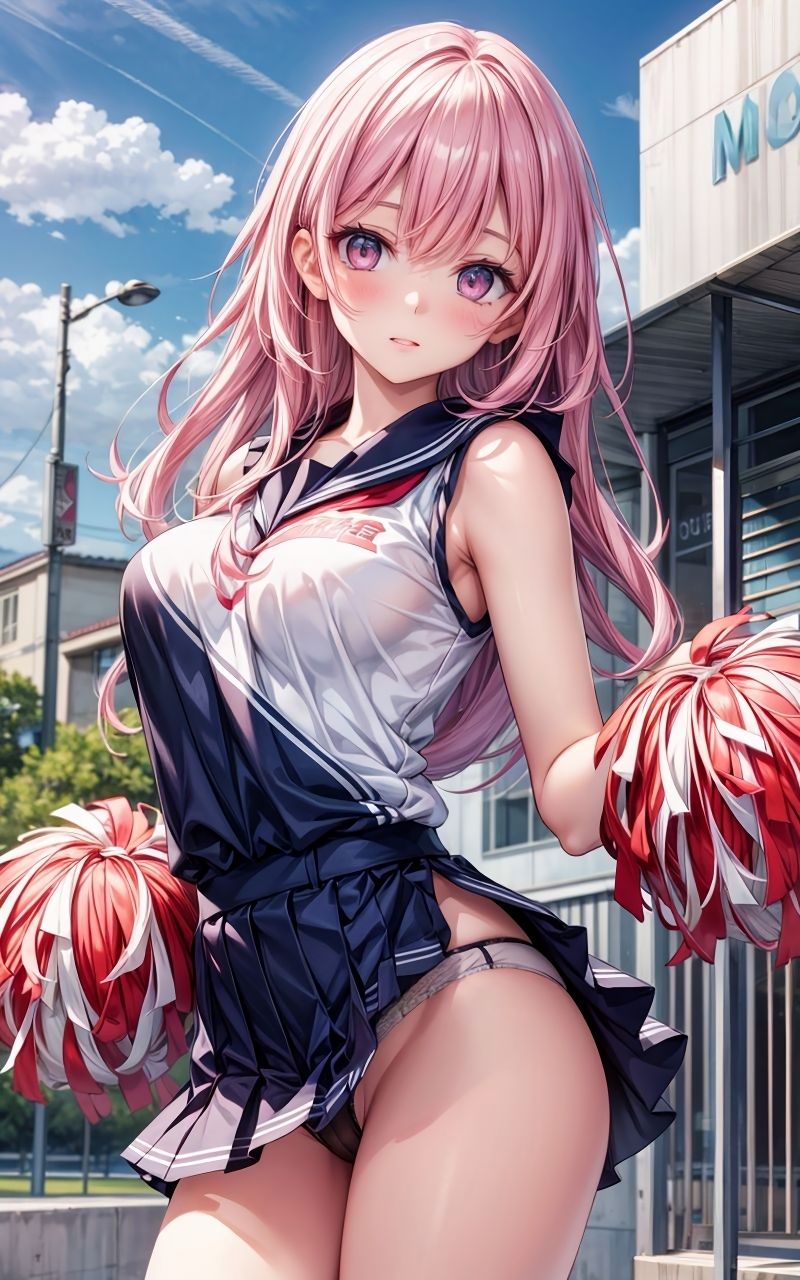 グラビア＆裏画像 JKアイドル 小川さや 緑制服バージョン - サンプル画像 2