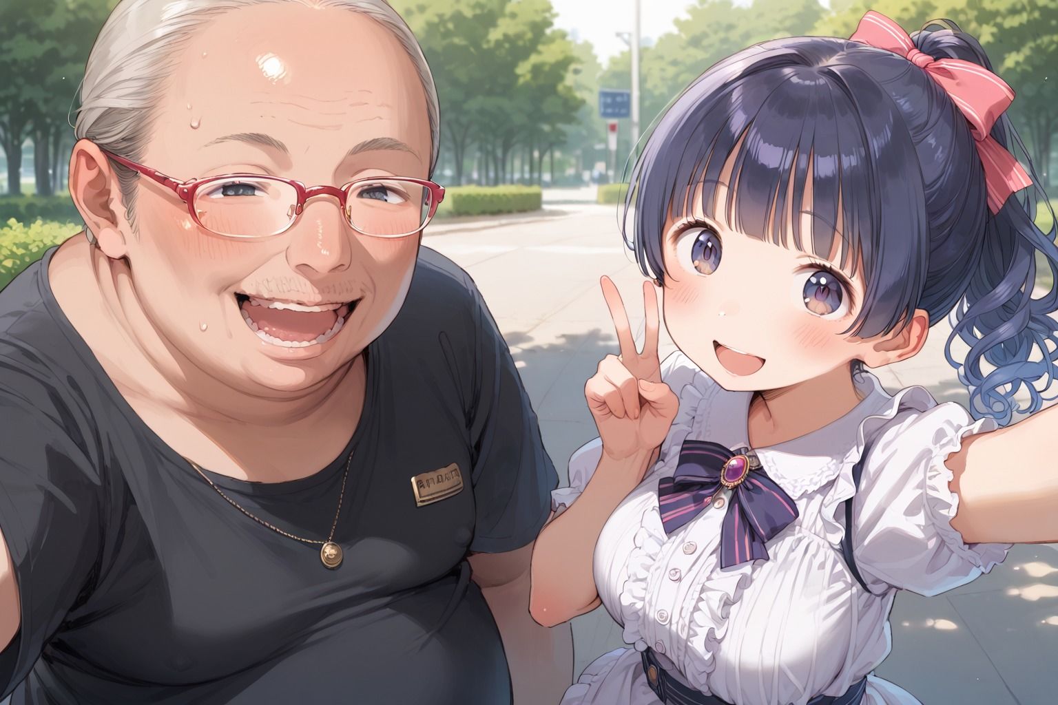 巨乳アイドルのSEXファンサービス - サンプル画像 1