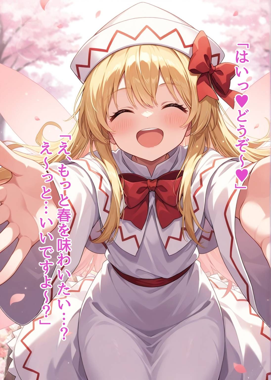 幻想郷交尾録〜リリーホワイト編〜 - サンプル画像 2