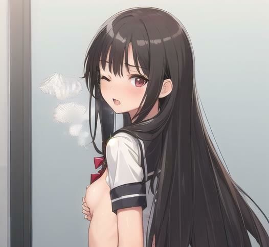 【はだかの幼馴染】 日常とは異なる風景が広がる教室 いつからこうなったんだろう・・ 君の湿ったYシャツが 色っぽいくて仕方がない  ＃16 - サンプル画像 3