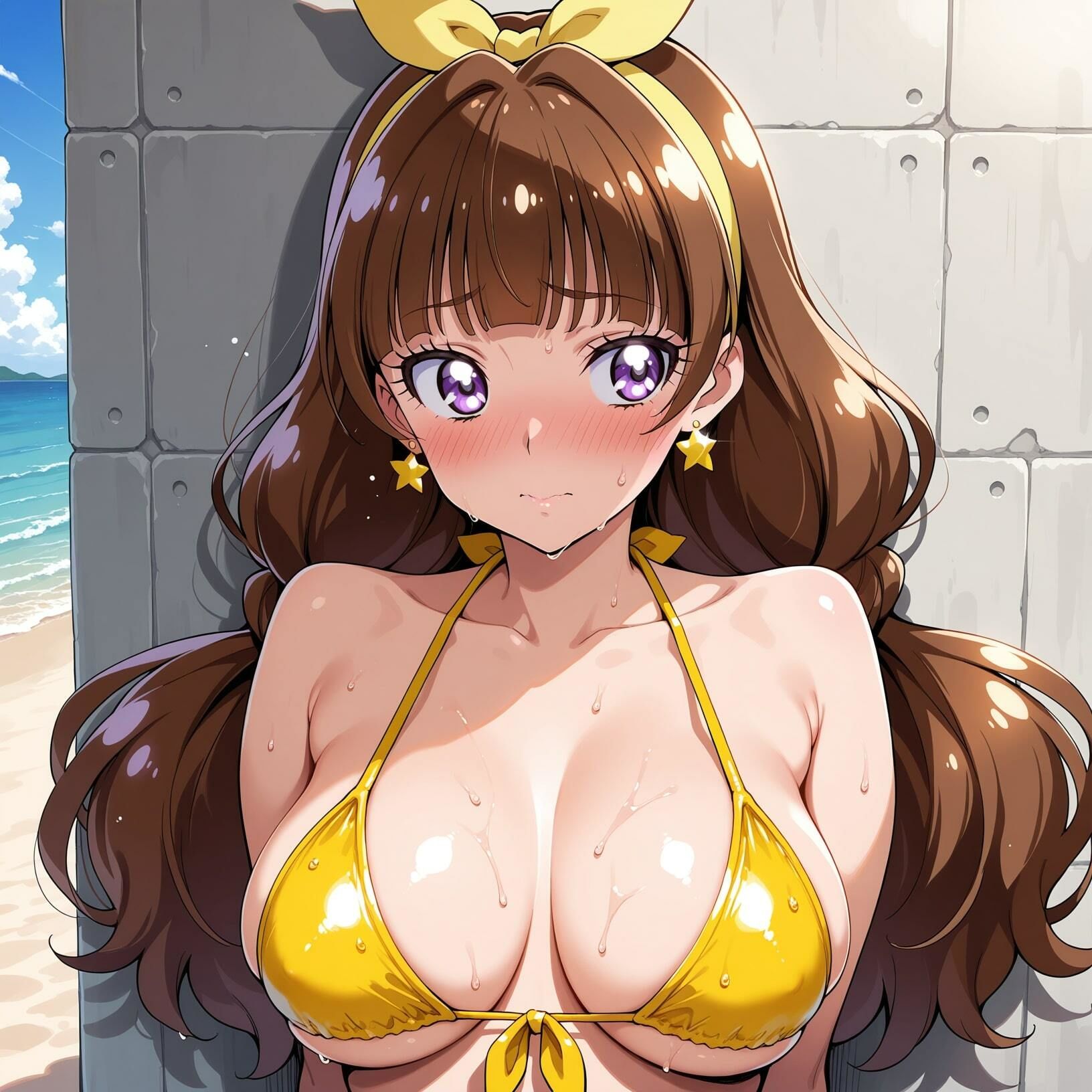 き〇らのビーチでナンパ墜ちエッチ - サンプル画像 4