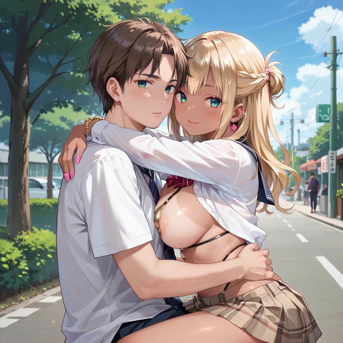 お外でエッチは気持ちいいよね！〜常識改変世界でエチエチライフ〜3【厳選CG150枚収録】 - サンプル画像 7
