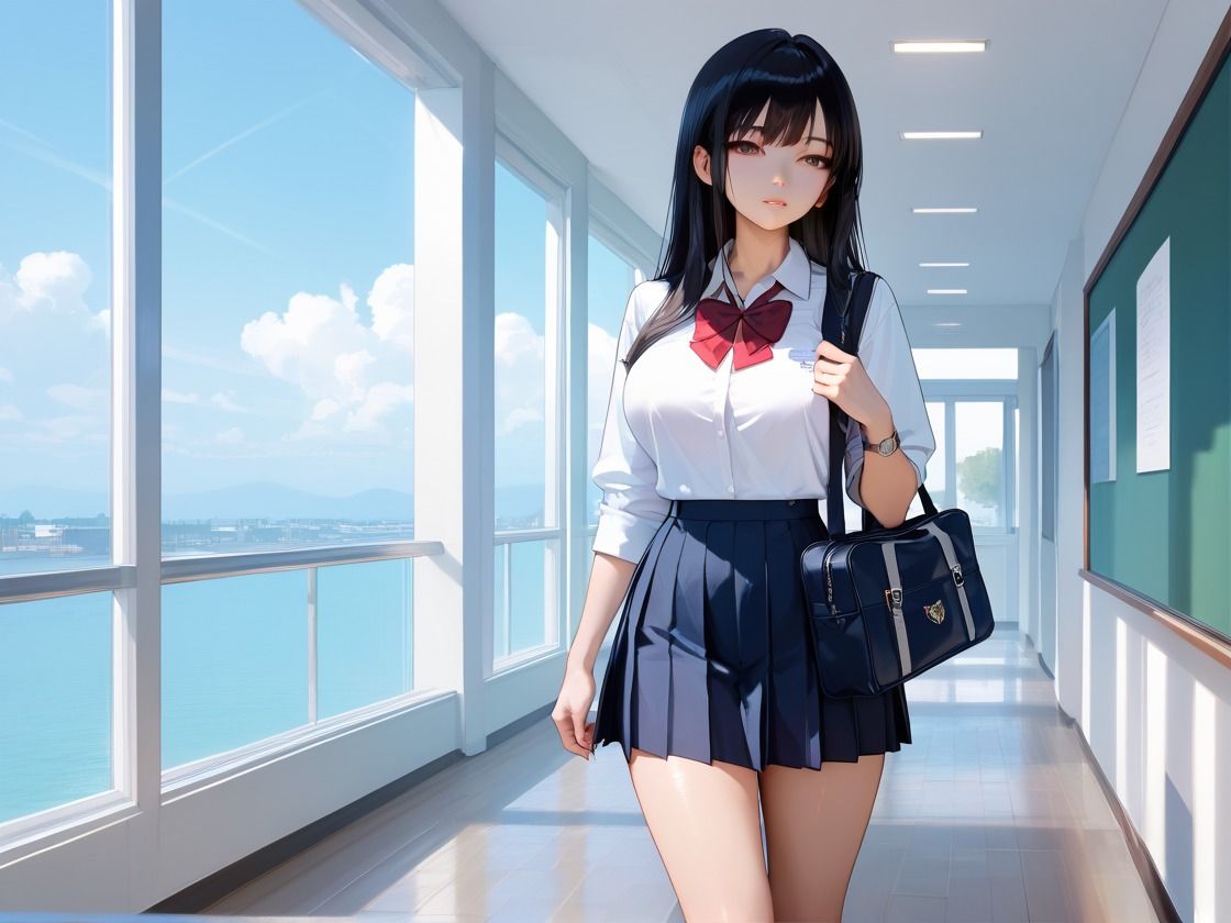 学校イチの美女は僕の彼女。放課後は僕だけのモノ - サンプル画像 1