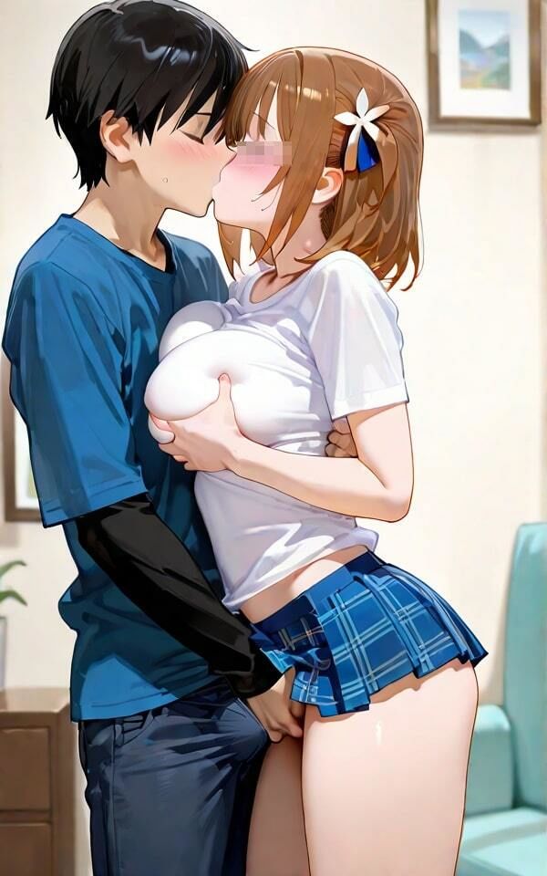 ベロキス  胸揉み  まさぐり  やりたい放題 - サンプル画像 3