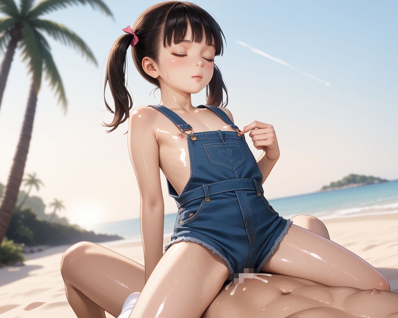 ちっぱい少女天国〜秘島編〜 - サンプル画像 10