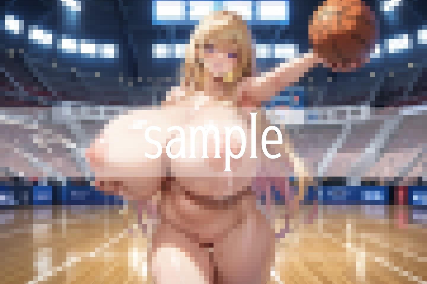 Hなママは元バスケ部...汗より母乳が吹き出る... - サンプル画像 5