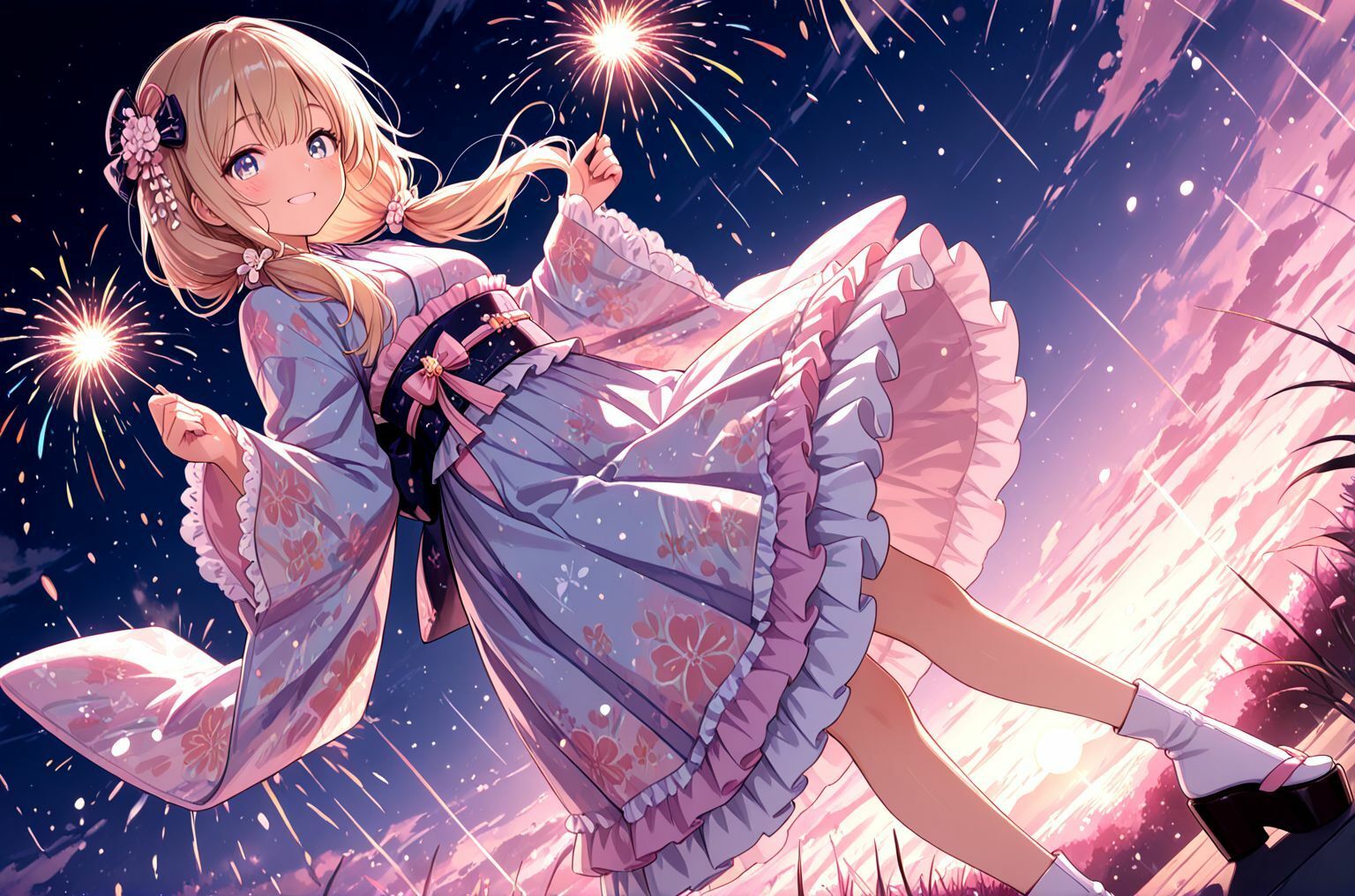 ミックスガールズコレクション  和服ミニスカ衣装のご当地美少女アイドルとえちえち打ち上げセックス - サンプル画像 3