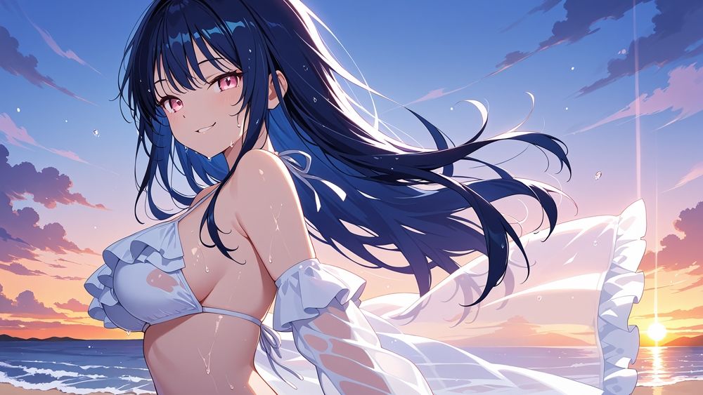 爆乳姉妹グラドルが秘密の撮影で中出し孕ませ契約【4K】【400枚】 - サンプル画像 2
