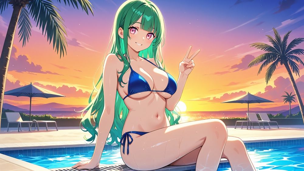 爆乳姉妹グラドルが秘密の撮影で中出し孕ませ契約【4K】【400枚】 - サンプル画像 3