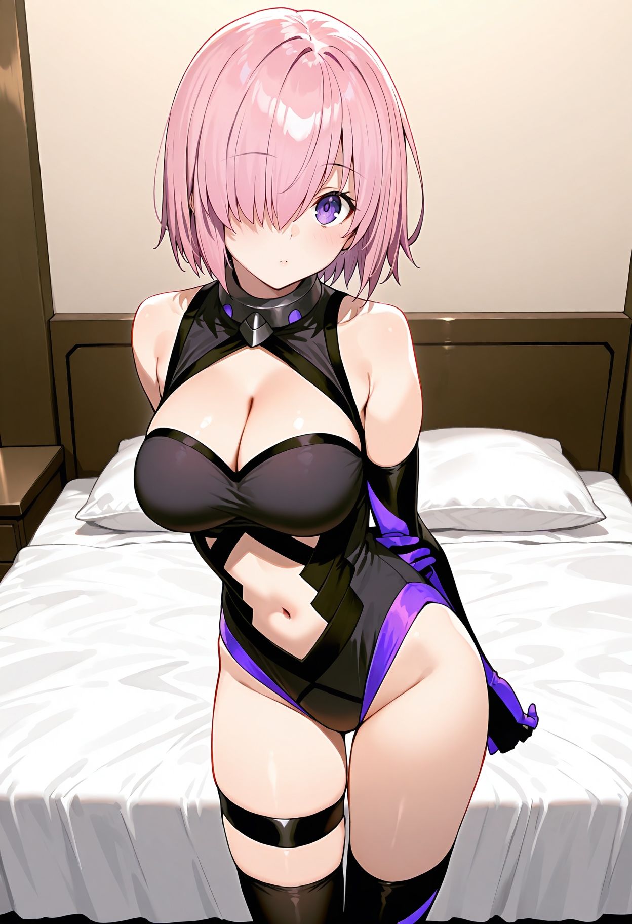FG◯ マシュ・キ◯エライト エロCG集 - サンプル画像 1
