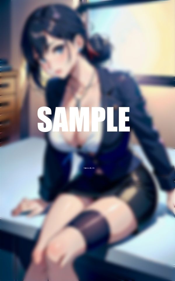 爆乳美女OLたちのエロい胸の谷間あぁ〜オッパイ揉んで欲しいぃ〜ビンビンに勃起してる乳首噛んで欲しいぃ〜 - サンプル画像 2