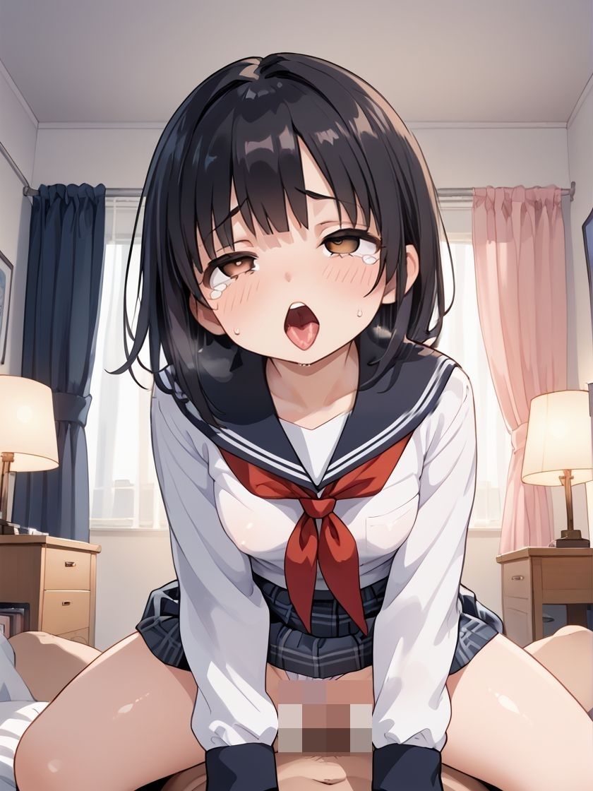 巨乳ロリ女子校生 激イキ100回、まだまだイキます大量中出し！ - サンプル画像 8