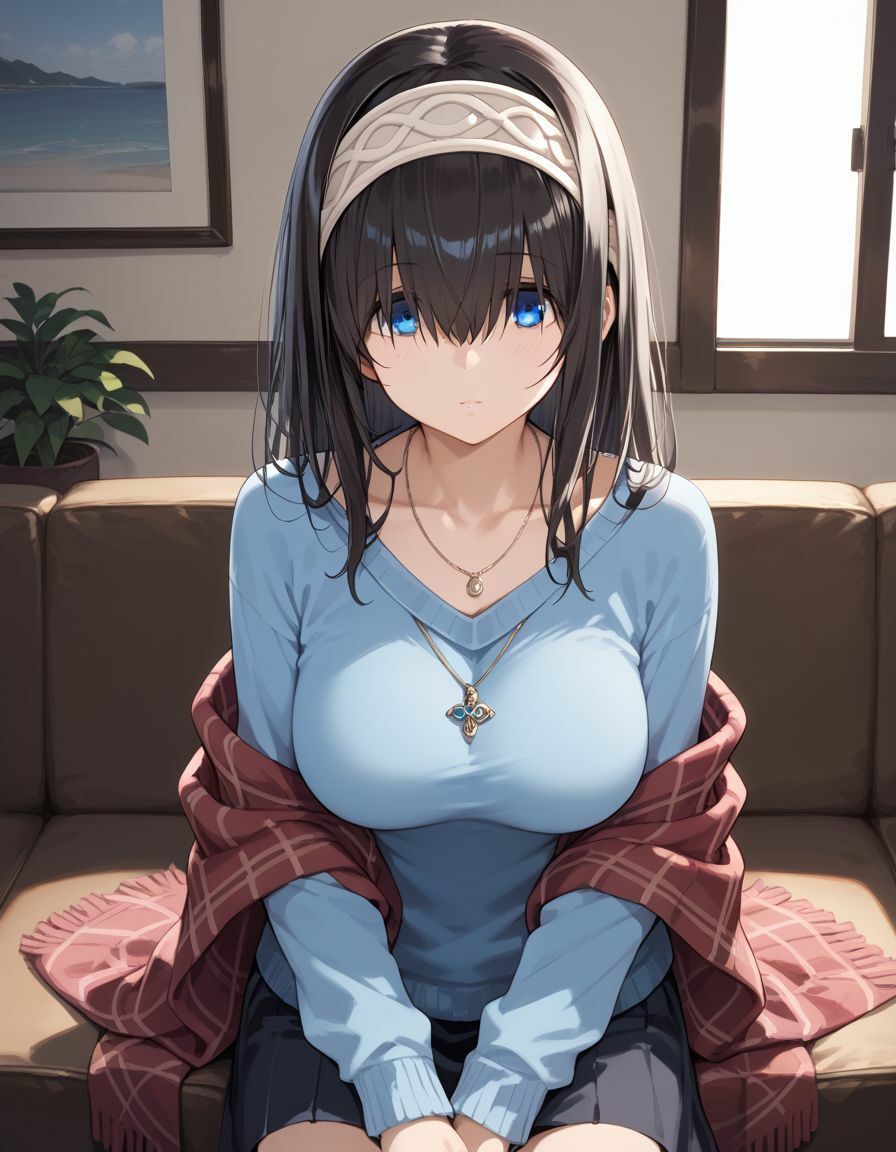 文学少女の夜 鷺○文香 イラスト集 - サンプル画像 1