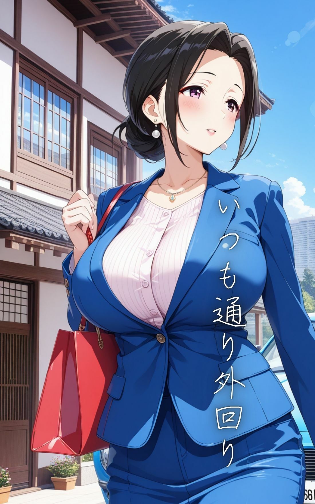 営業部の爆乳人妻  最近売り上げを伸ばした裏話 - サンプル画像 1