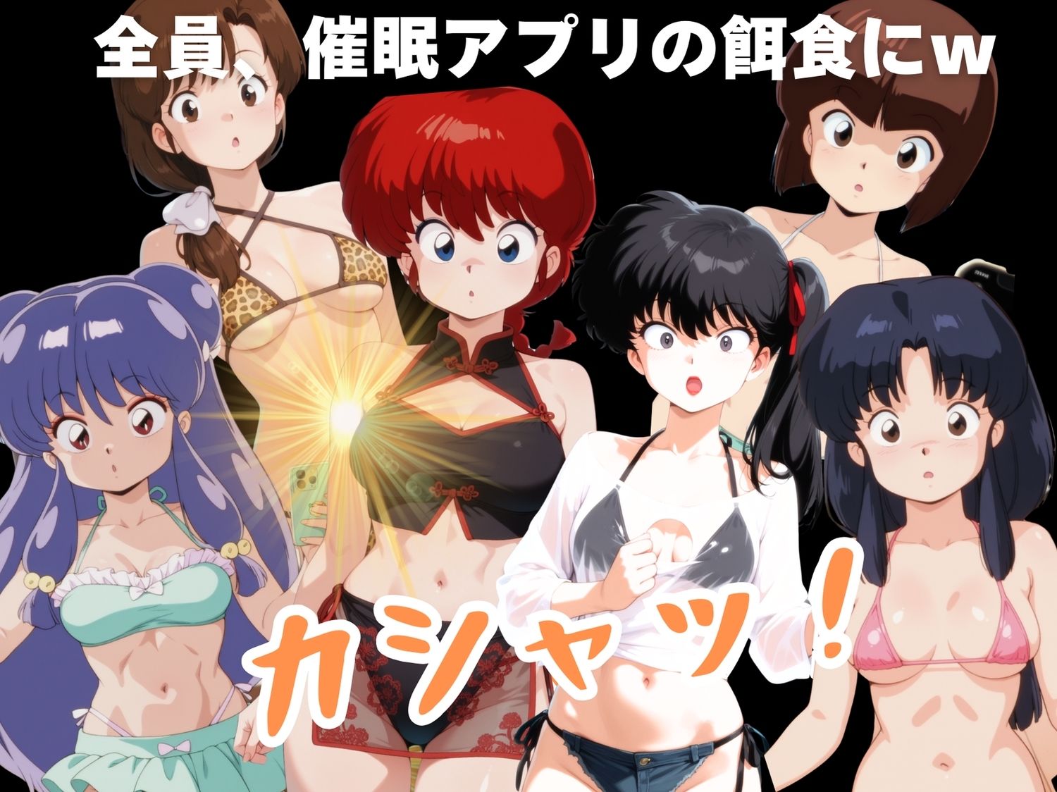 海辺の寝取られ遊戯 〜水着のヒロインたち〜 - サンプル画像 2