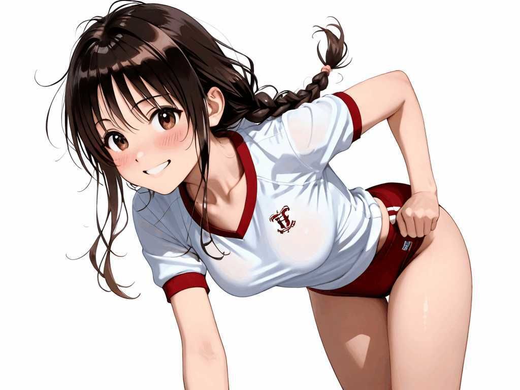 ブルマの女の子 OB - サンプル画像 1