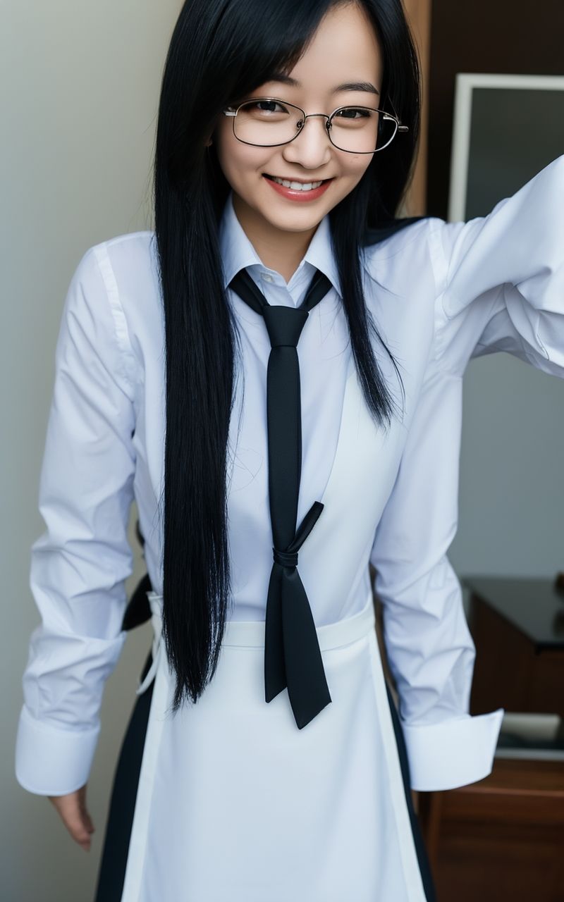 AI美女写真集┃眼鏡美人 - サンプル画像 5