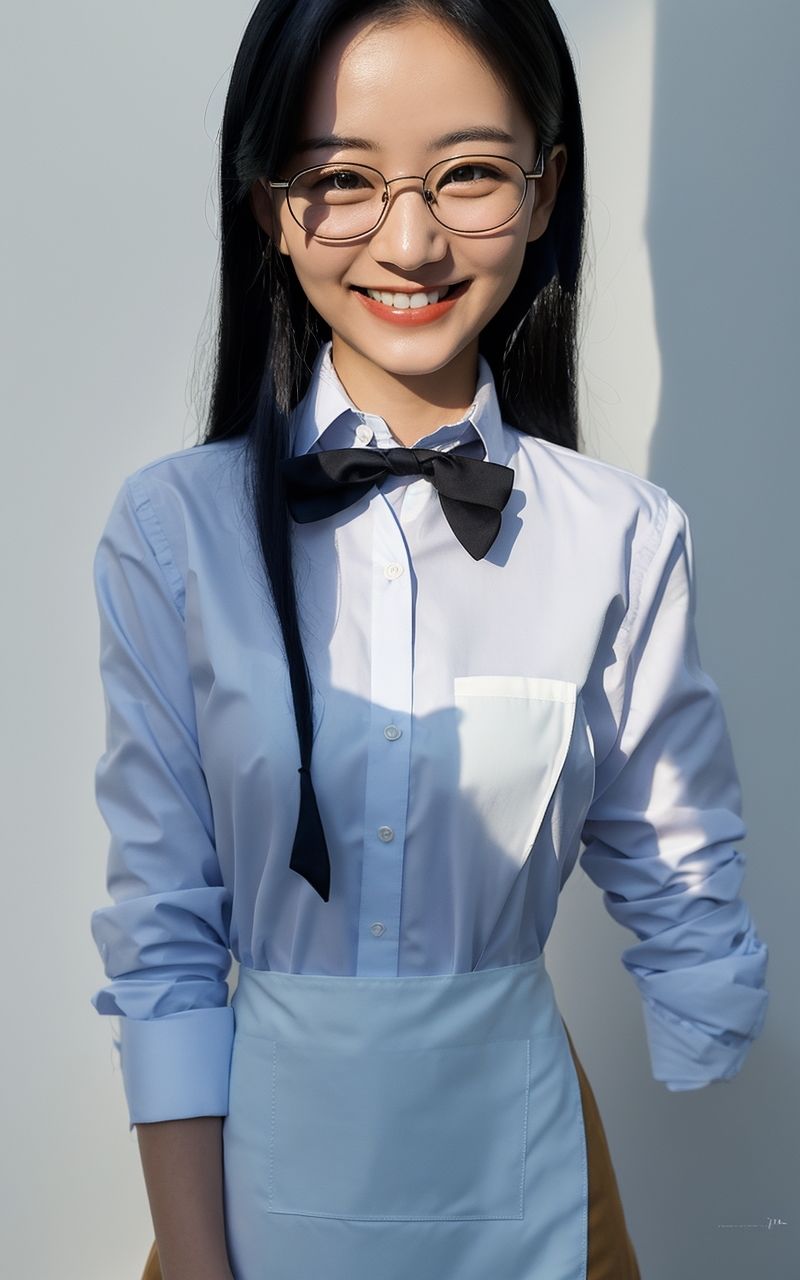 AI美女写真集┃眼鏡美人 - サンプル画像 6