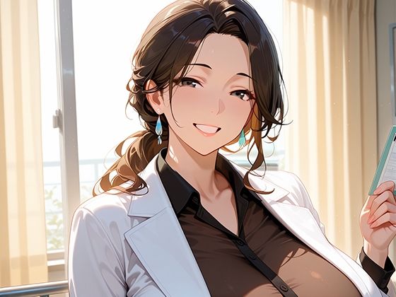 人妻女医 エロ診察で行列のできるクリニック - サンプル画像 2