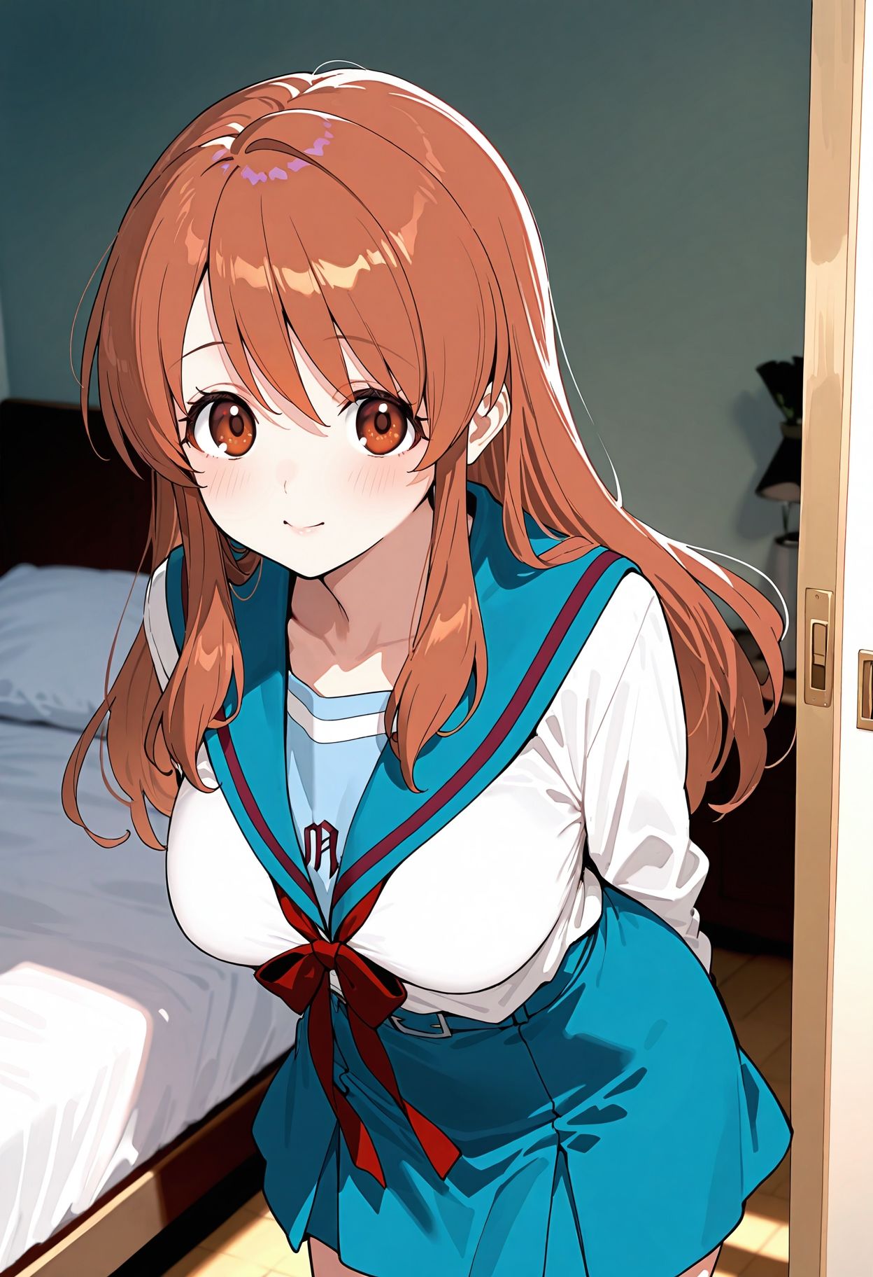 涼◯ハルヒの憂鬱 朝◯奈みくる エロCG集 - サンプル画像 1