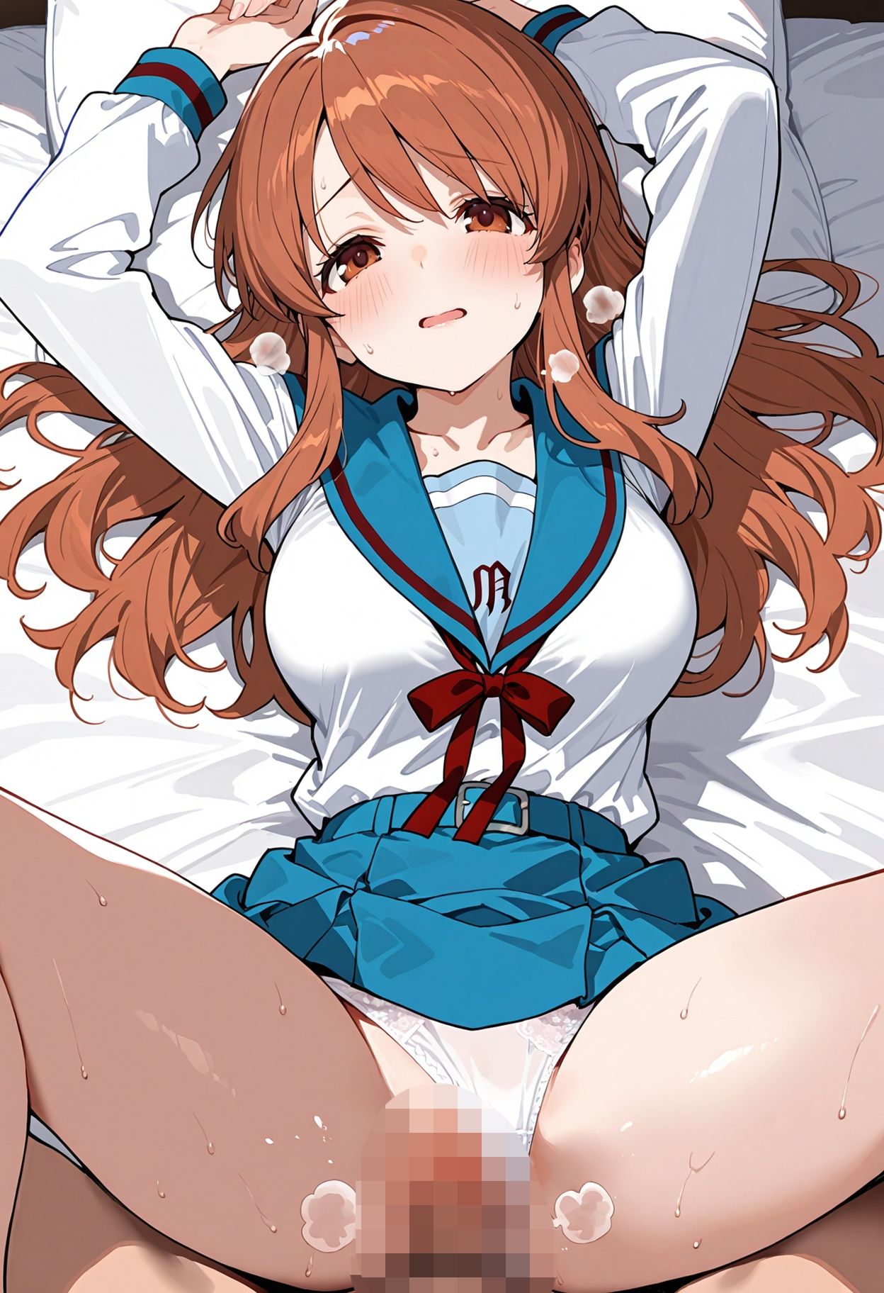 涼◯ハルヒの憂鬱 朝◯奈みくる エロCG集 - サンプル画像 5