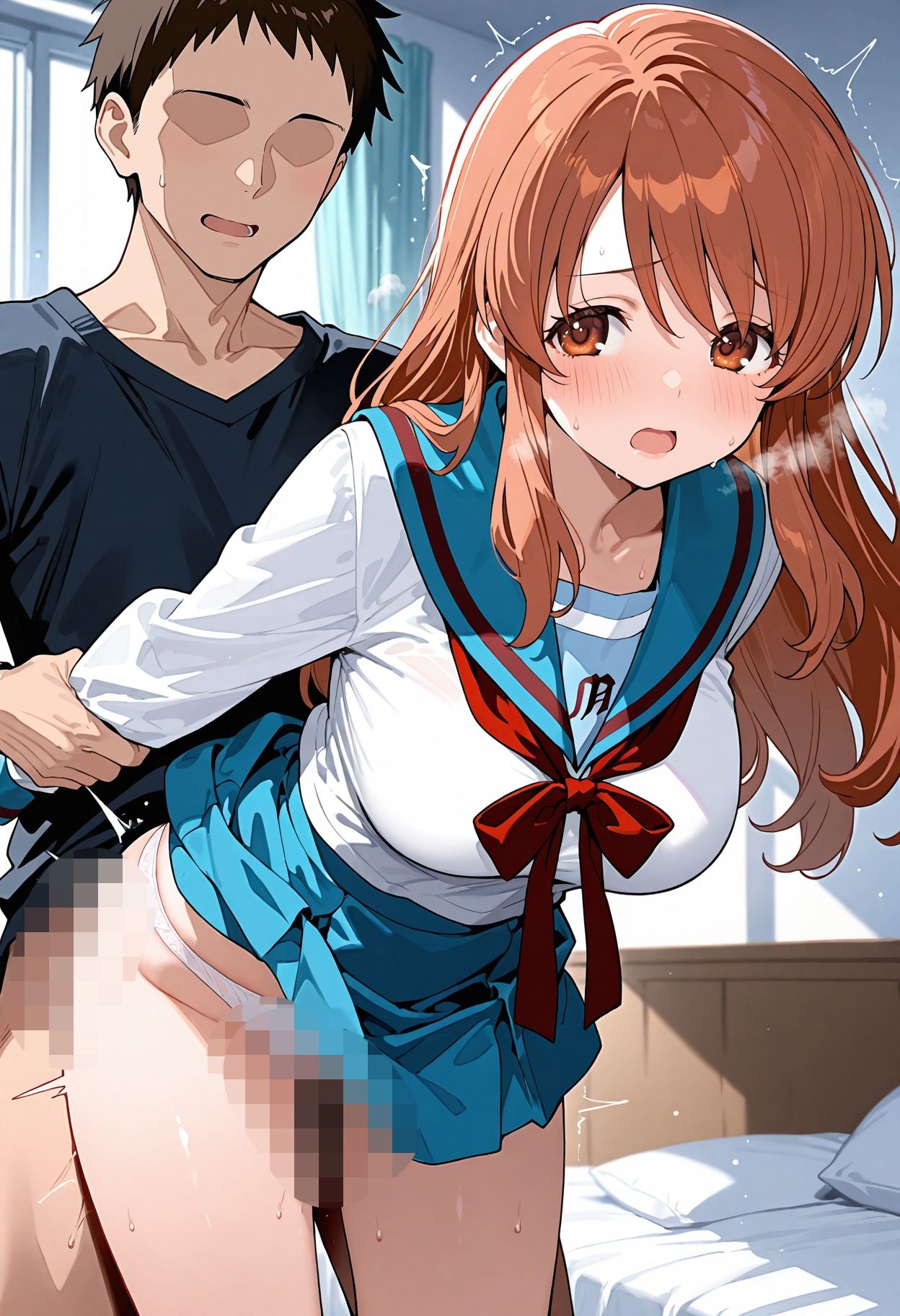 涼◯ハルヒの憂鬱 朝◯奈みくる エロCG集 - サンプル画像 7