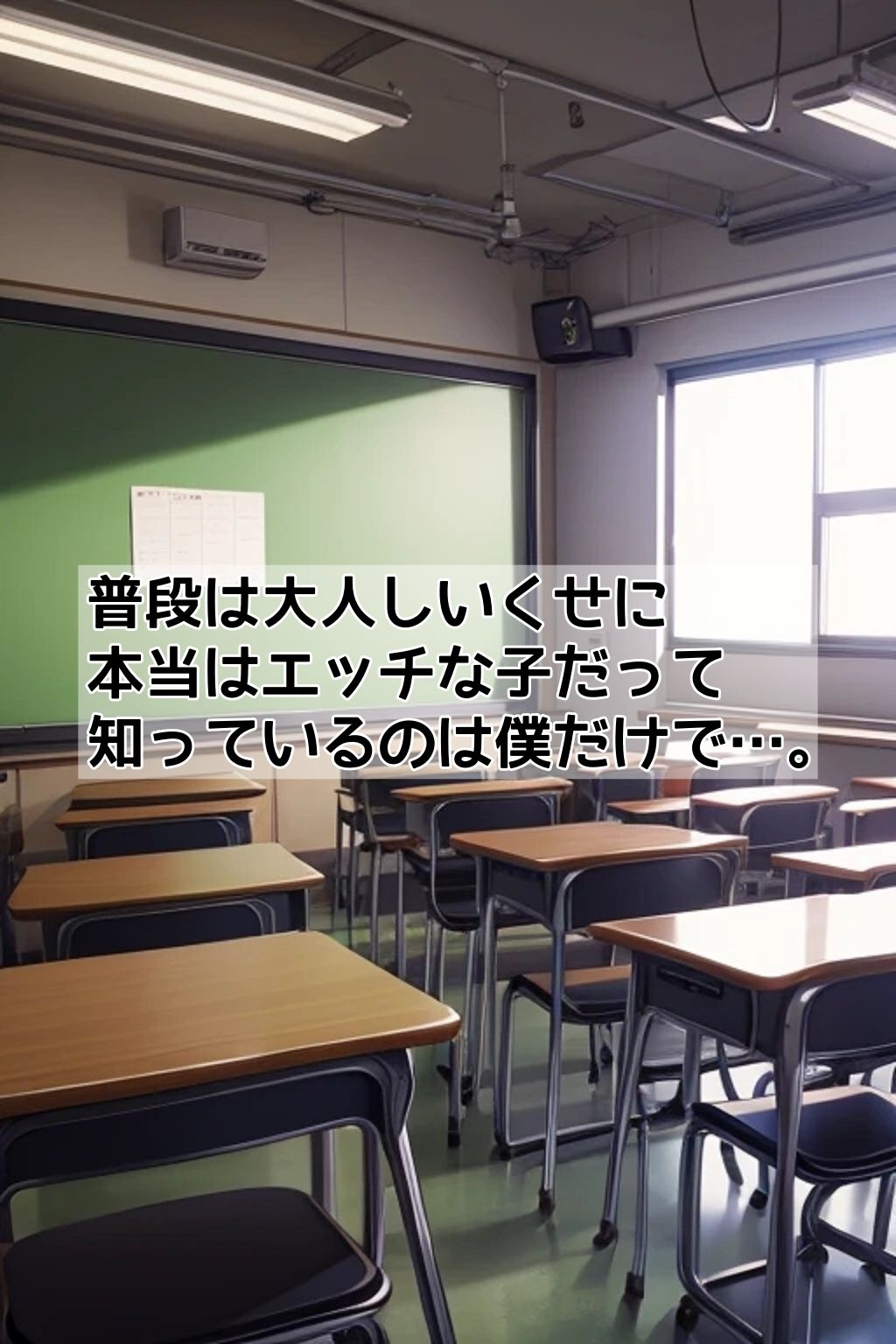 目隠れモブ子はすっごくエッチ - サンプル画像 6