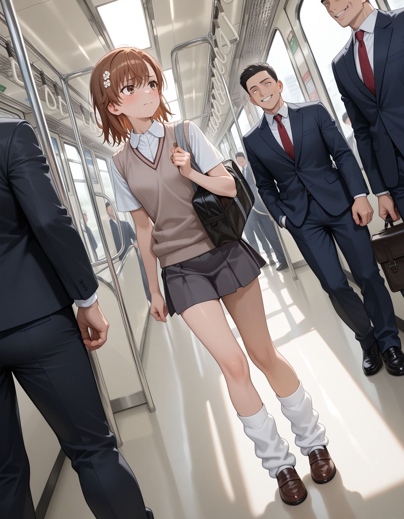 痴●に襲われ犯●れた少女 - サンプル画像 3